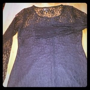 Black Lace Dress